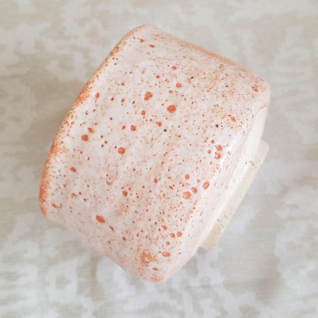 志野茶碗　瀬戸　順風窯　鼠志野