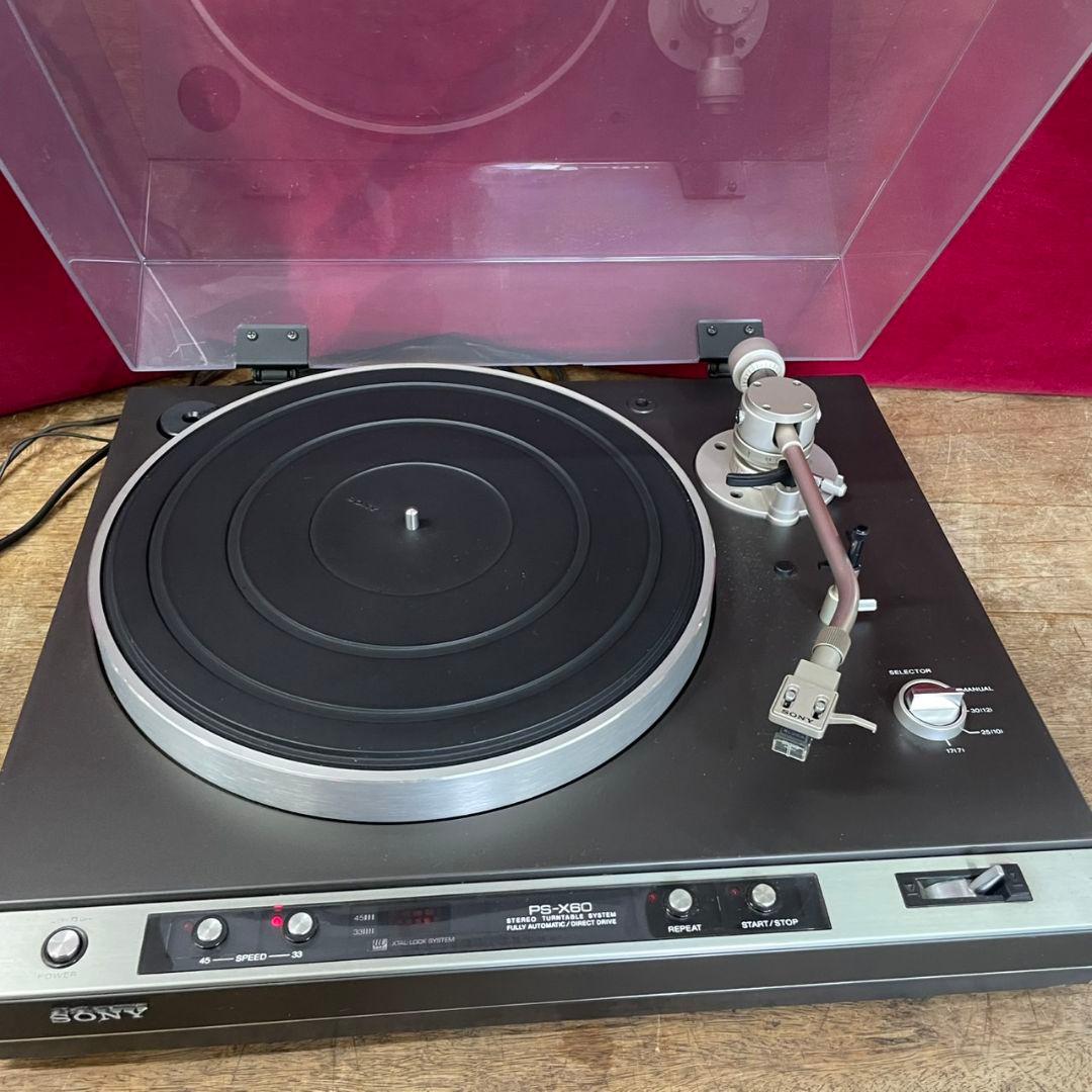 R◆SONY　ソニー　PS-X60　レコードプレイヤー　ターンテーブル