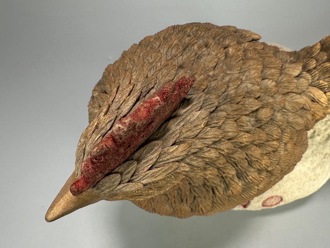 台湾陶磁　作家品　郭金蒼　在銘　鶏　置物　縁起物