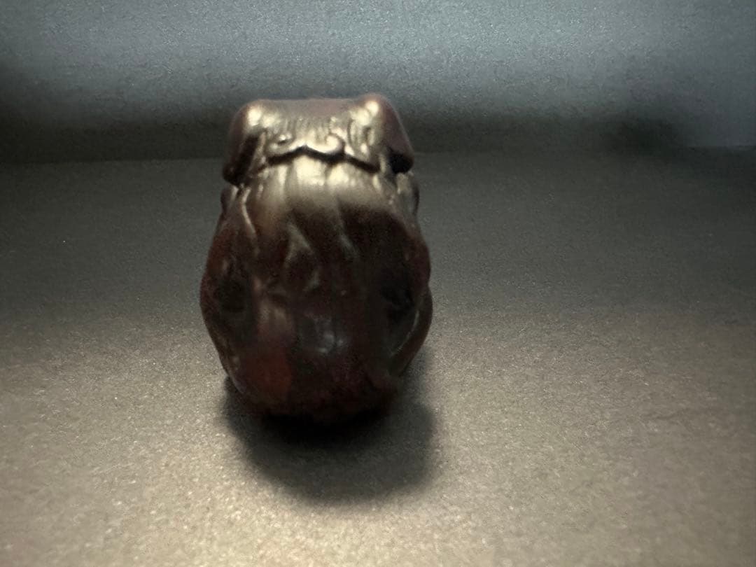 【根付(netsuke)】犬の根付　木製　江戸時代