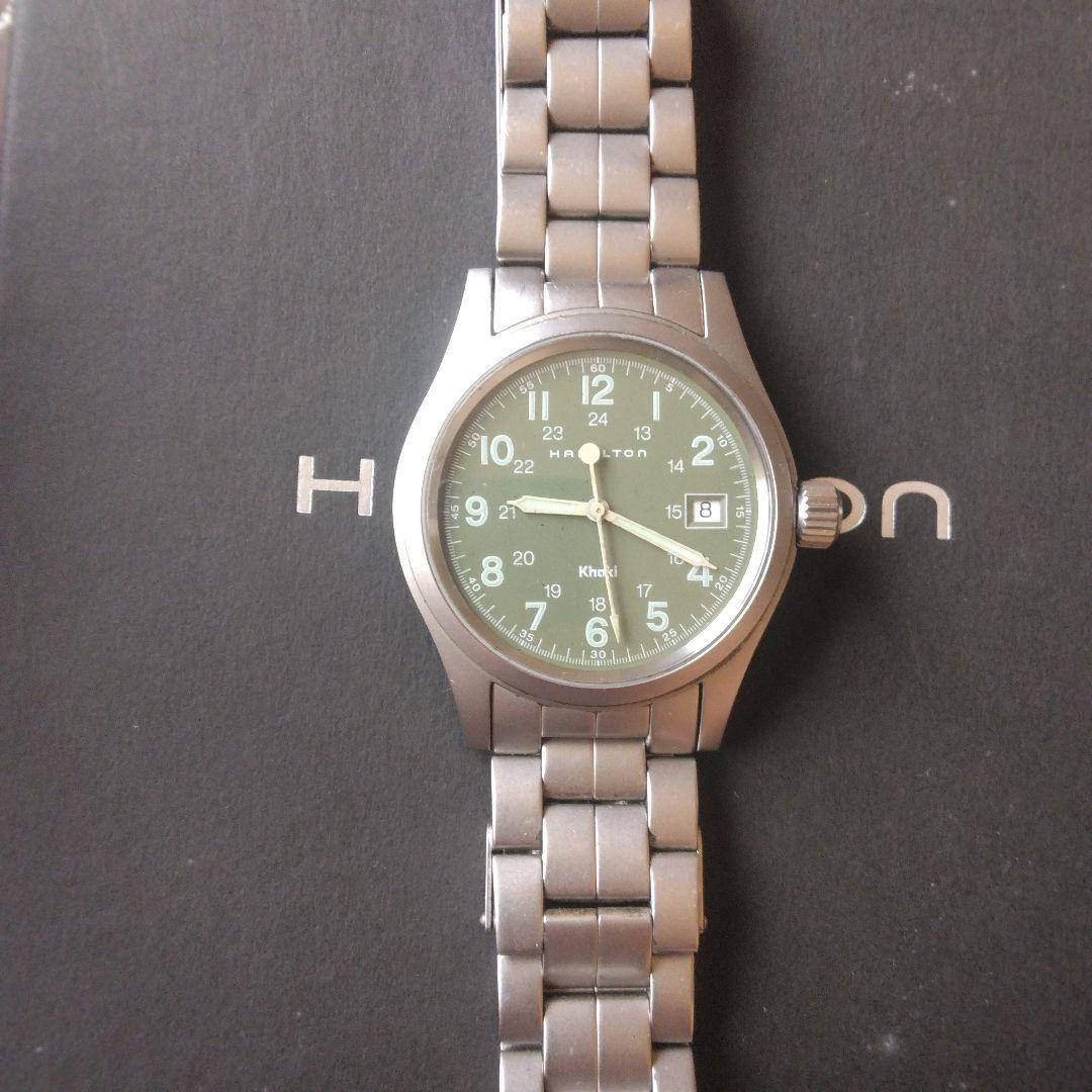 HAMILTON ハミルトン　カーキ　フィールド クォーツ　グリーン　38ミリ