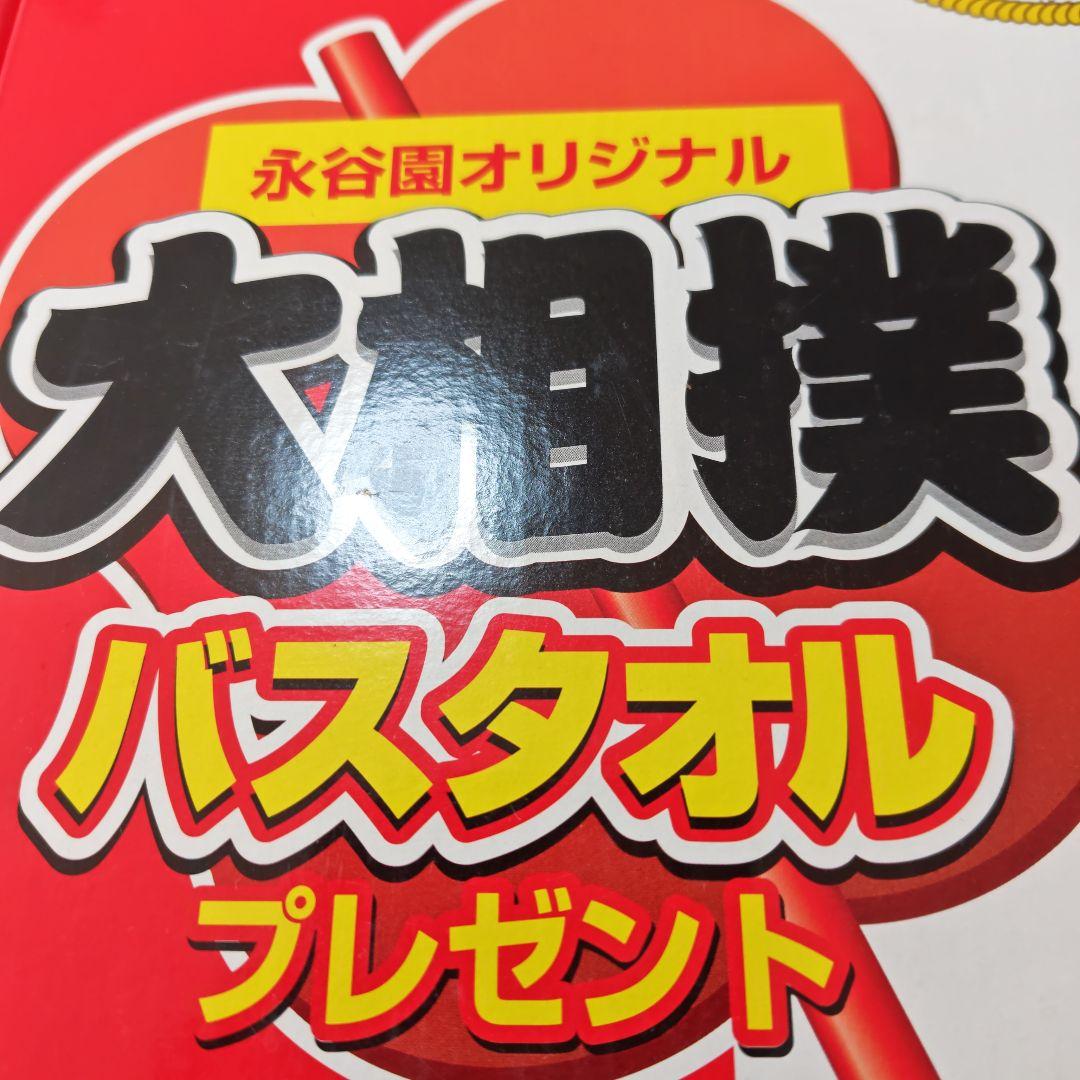 20年以上前入手困難超レア懸賞当選品永谷園大相撲バスタオル未使用箱付高見盛
