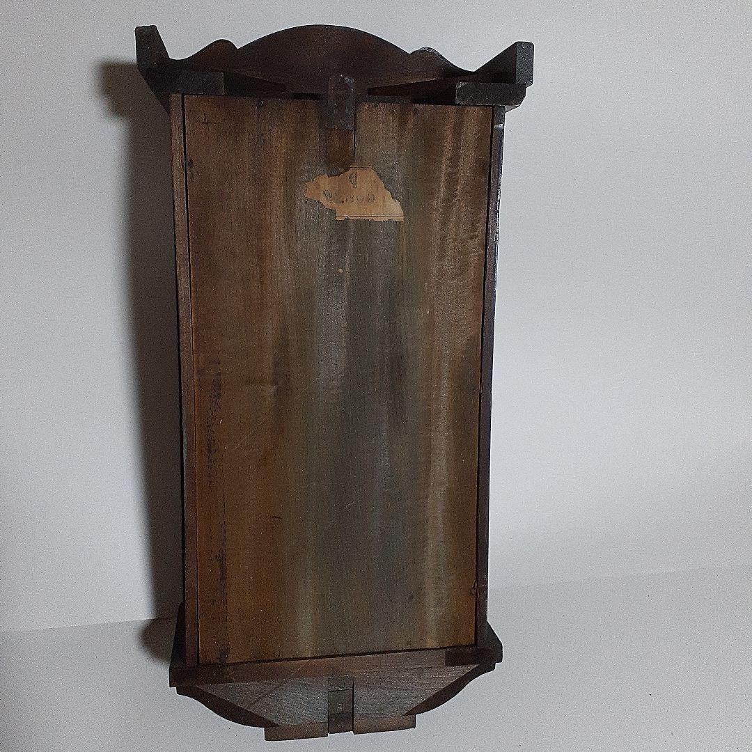 値下げ　動作品 昭和レトロな振り子式柱時計　ゼンマイ式　愛知時計製