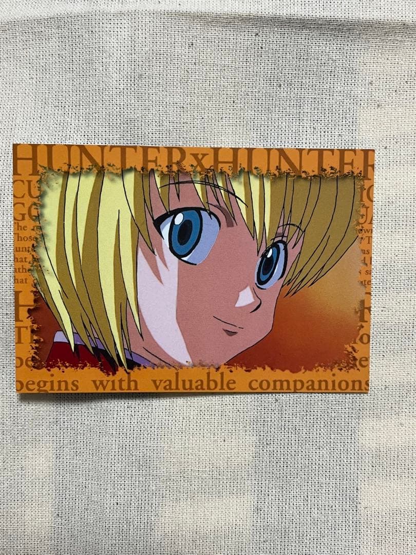 レア HUNTER×HUNTER クラピカ スクラッチカード 非売品