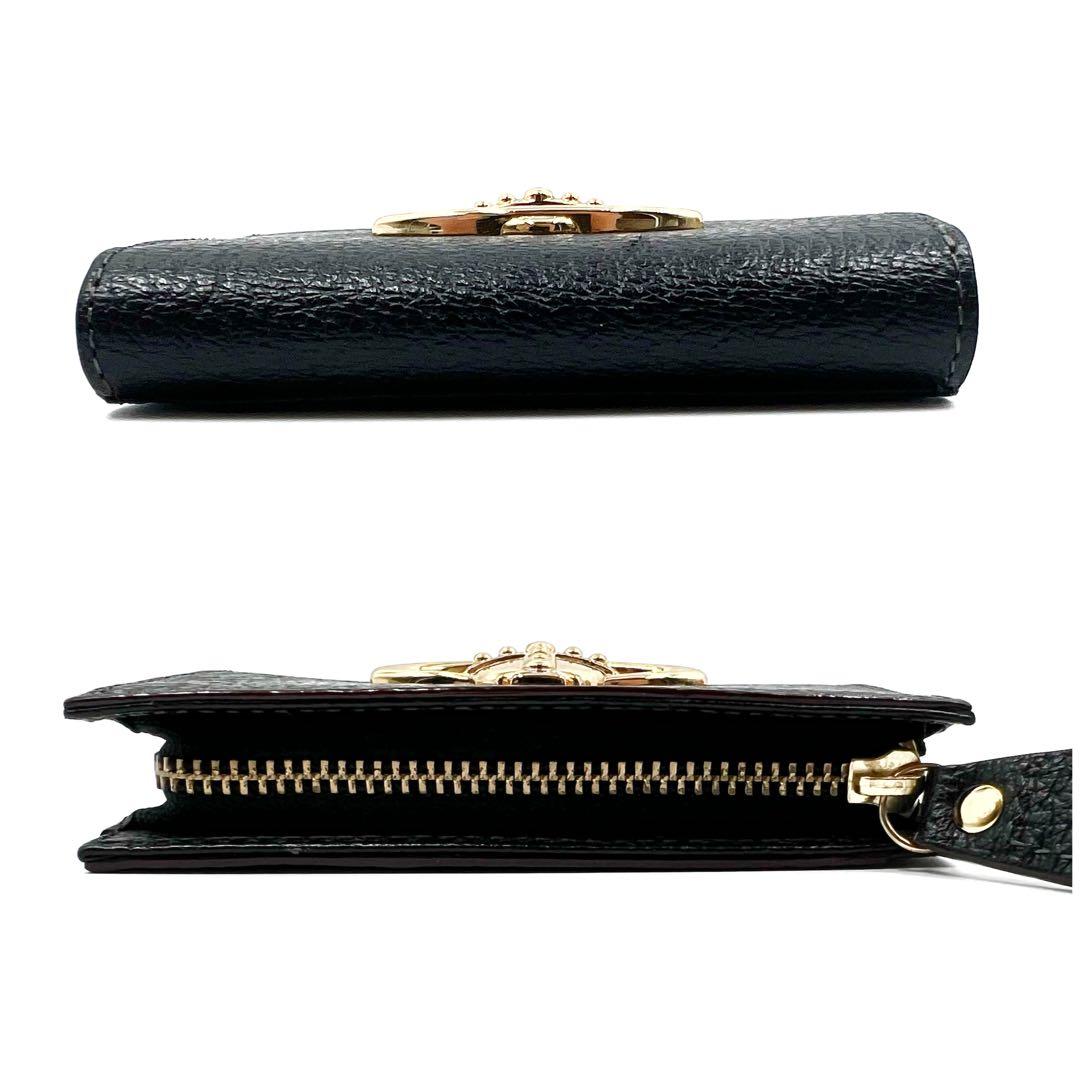 【極美品】ヴィヴィアンウエストウッド ケース カードケース ゴールド金具