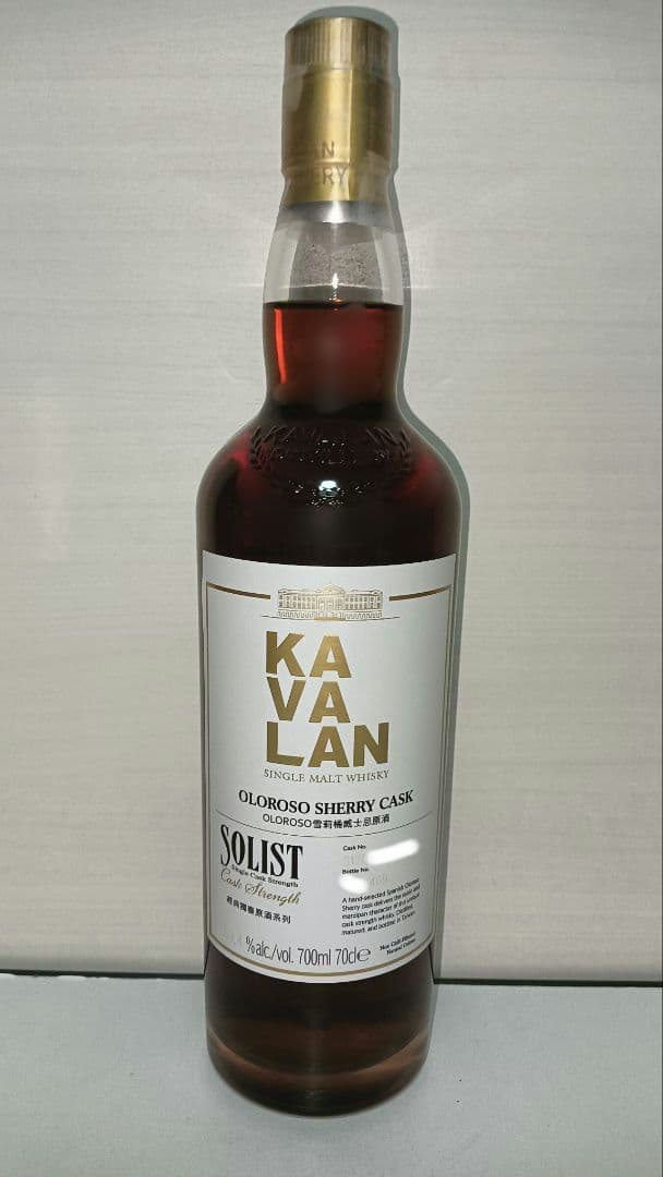 KAVALAN カバラン ソリスト オロロソシェリーカスク 59.4%