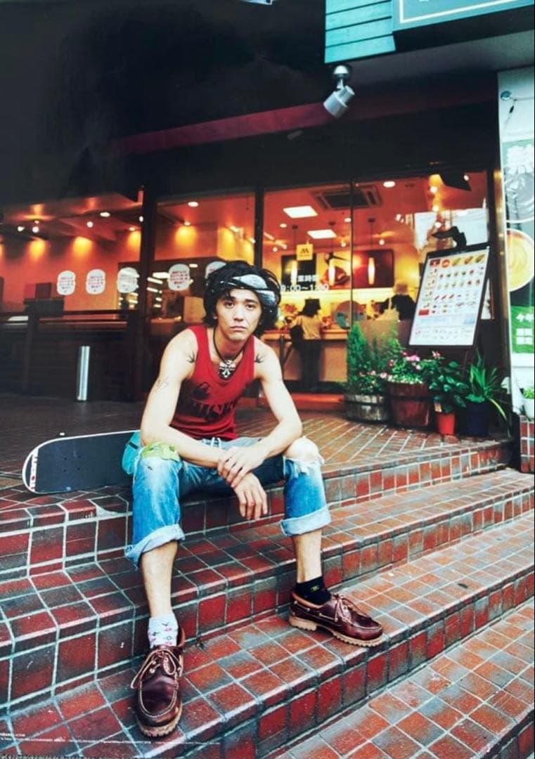 wtaps ポスター　照井利幸　山本キッド 山本kid ブランキージェットシティ