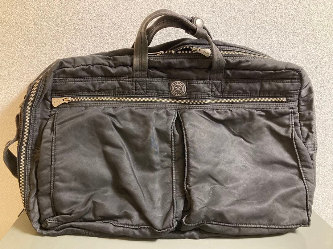 ポータークラシック スーパーナイロン 3wayブリーフケース 黒 ラージ