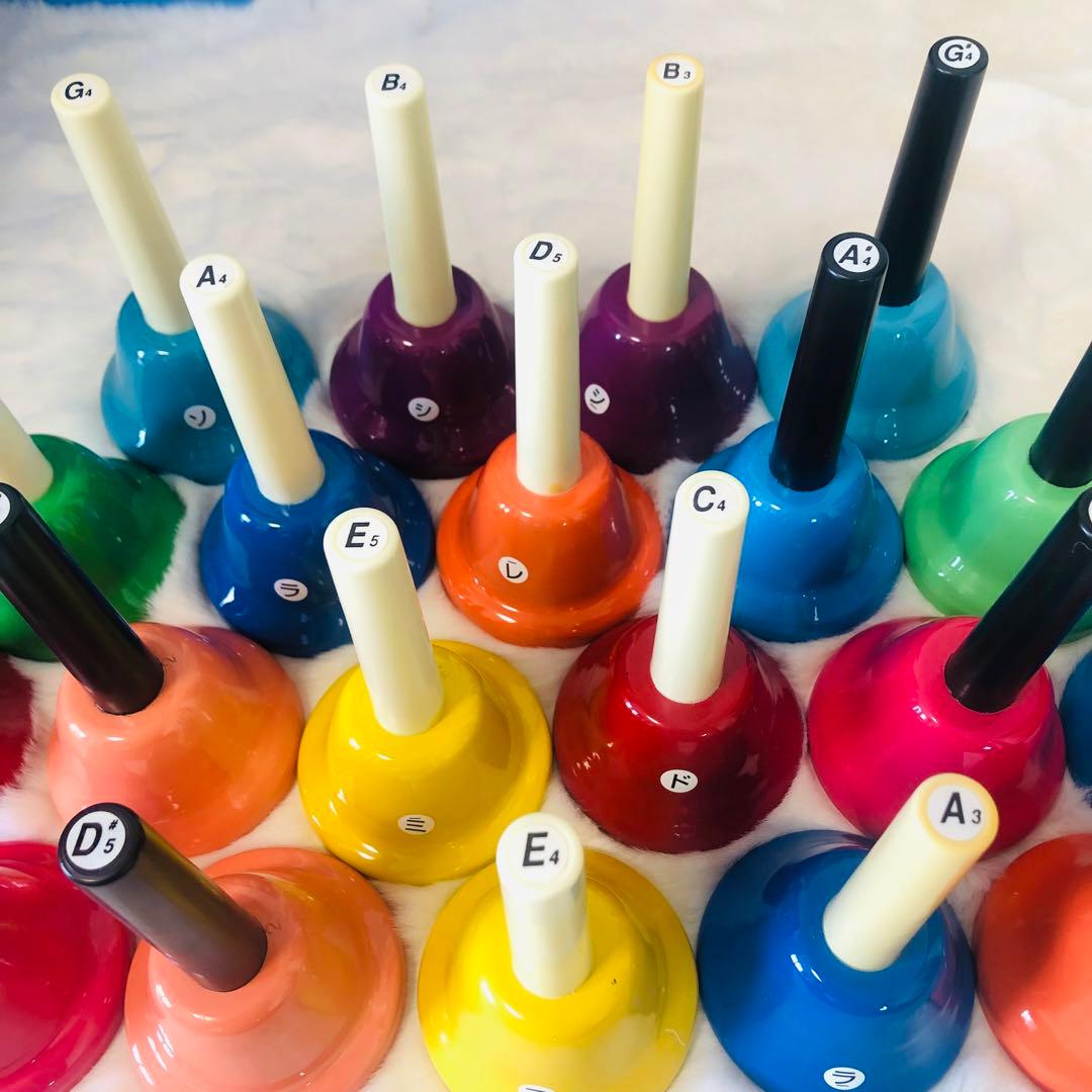 ゼンオン ミュージックベル ハンドベル 20本セット