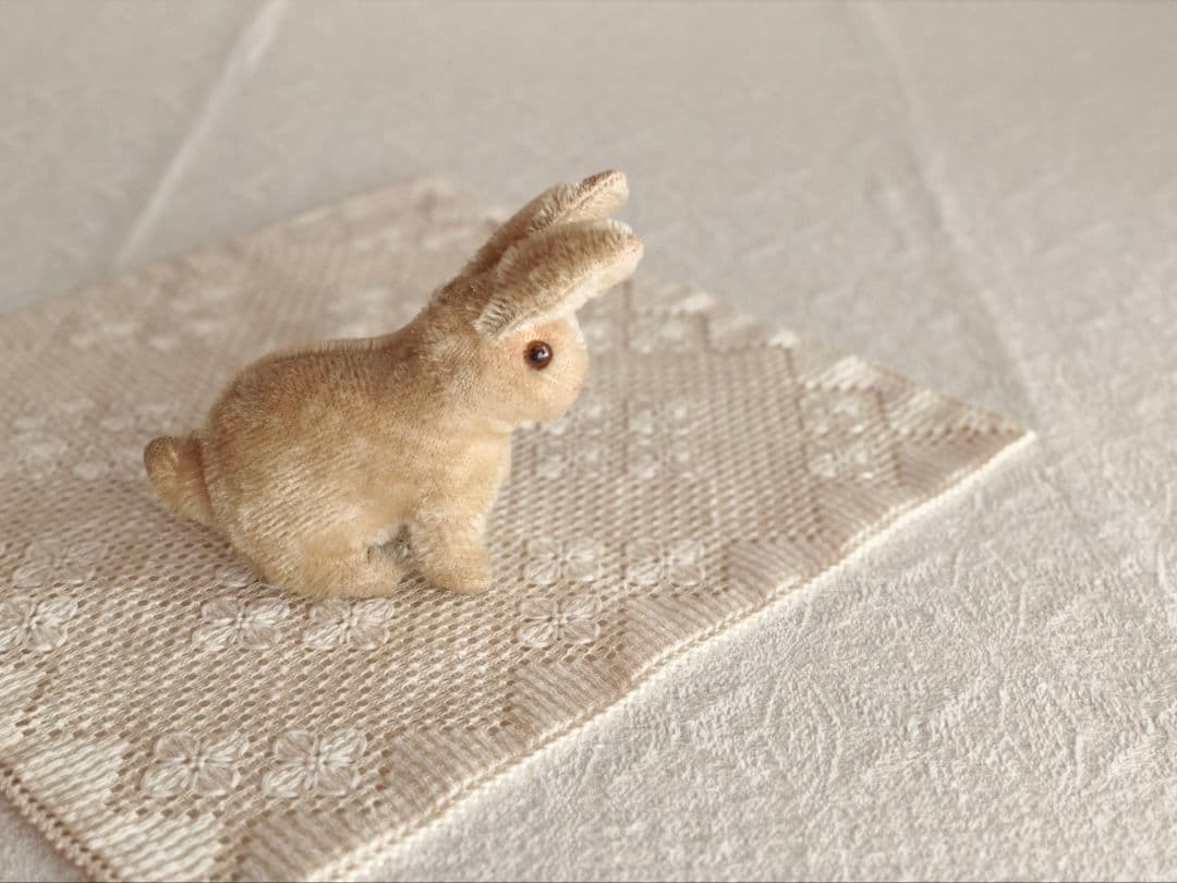 * antique rabbit ୨୧ フォルムの可愛い ウサギさん