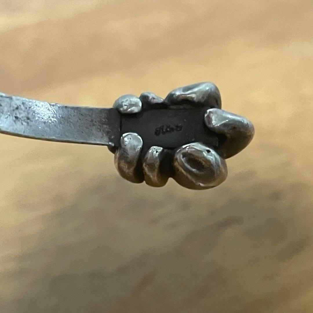 a972 A&G エーアンドジー クロス デザイン シルバー バングル