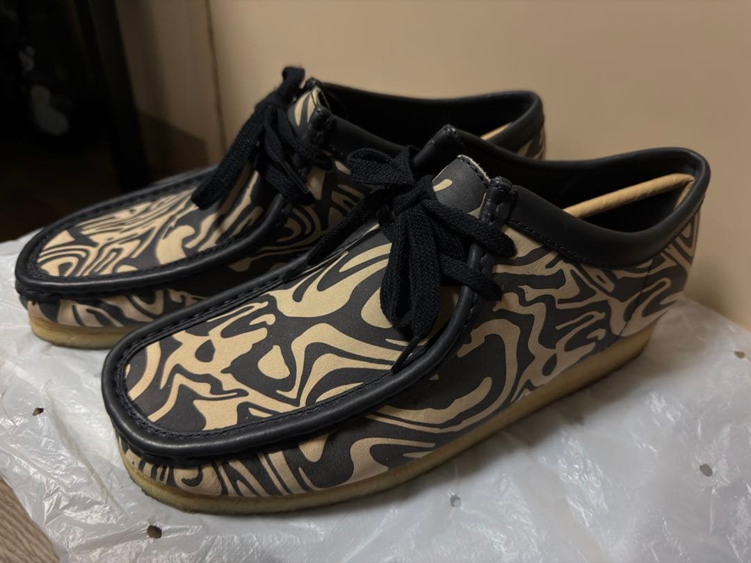 CLARKS WALLABEE Wu Tang Clan ネイビーウータンクラン