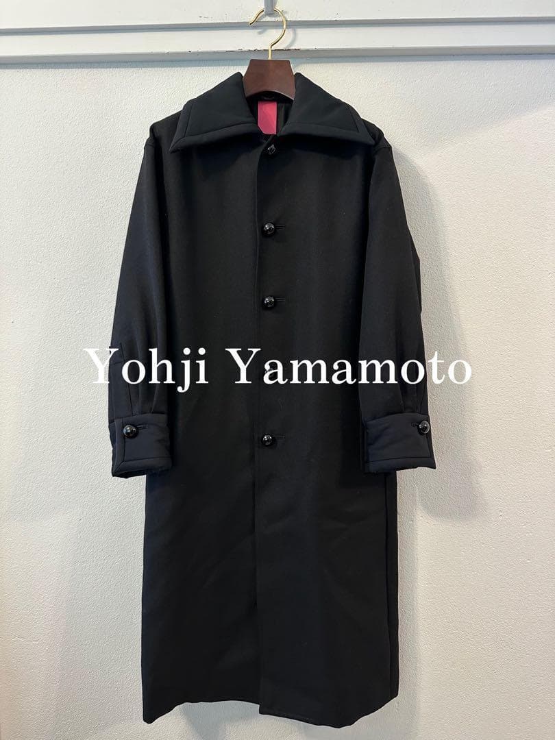 ジャケット・アウター Yohji Yamamoto Wool Gabardine Coat