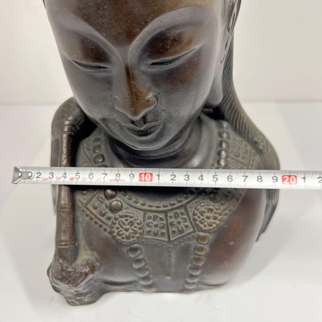 雨宮治郎　古代観世音菩薩　共箱　約6.8kg トヒウサ　東な7-0810⭐︎2F