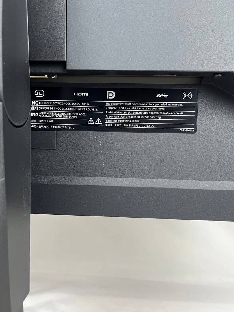 使用時間少ない EIZO EV2750 27インチモニター　内蔵スピーカー2K