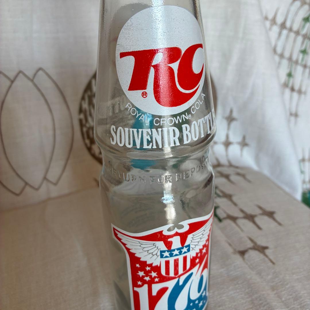 レア！70's RC COLAコーラ瓶アメリカアンティーク雑貨USAヴィンテージ