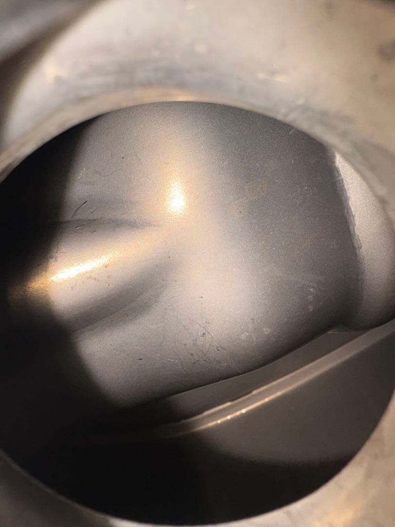 Kawasaki W650 タンク 赤/クリーム