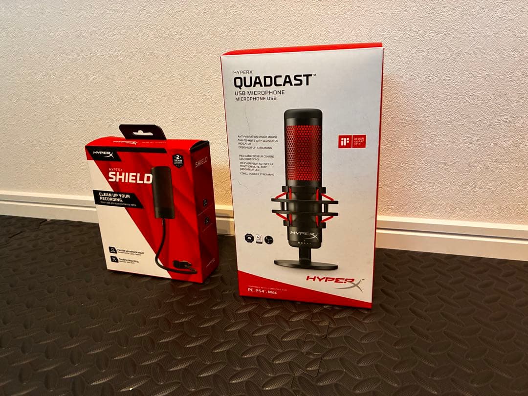 HyperX QuadCast USBマイク