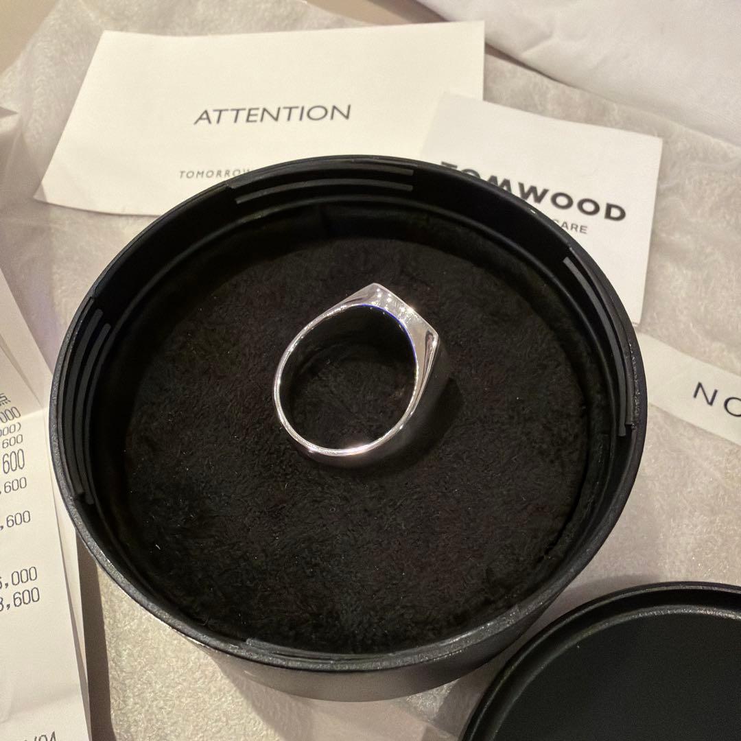 TOM WOOD MIned Ring Large Diamond サイズ60