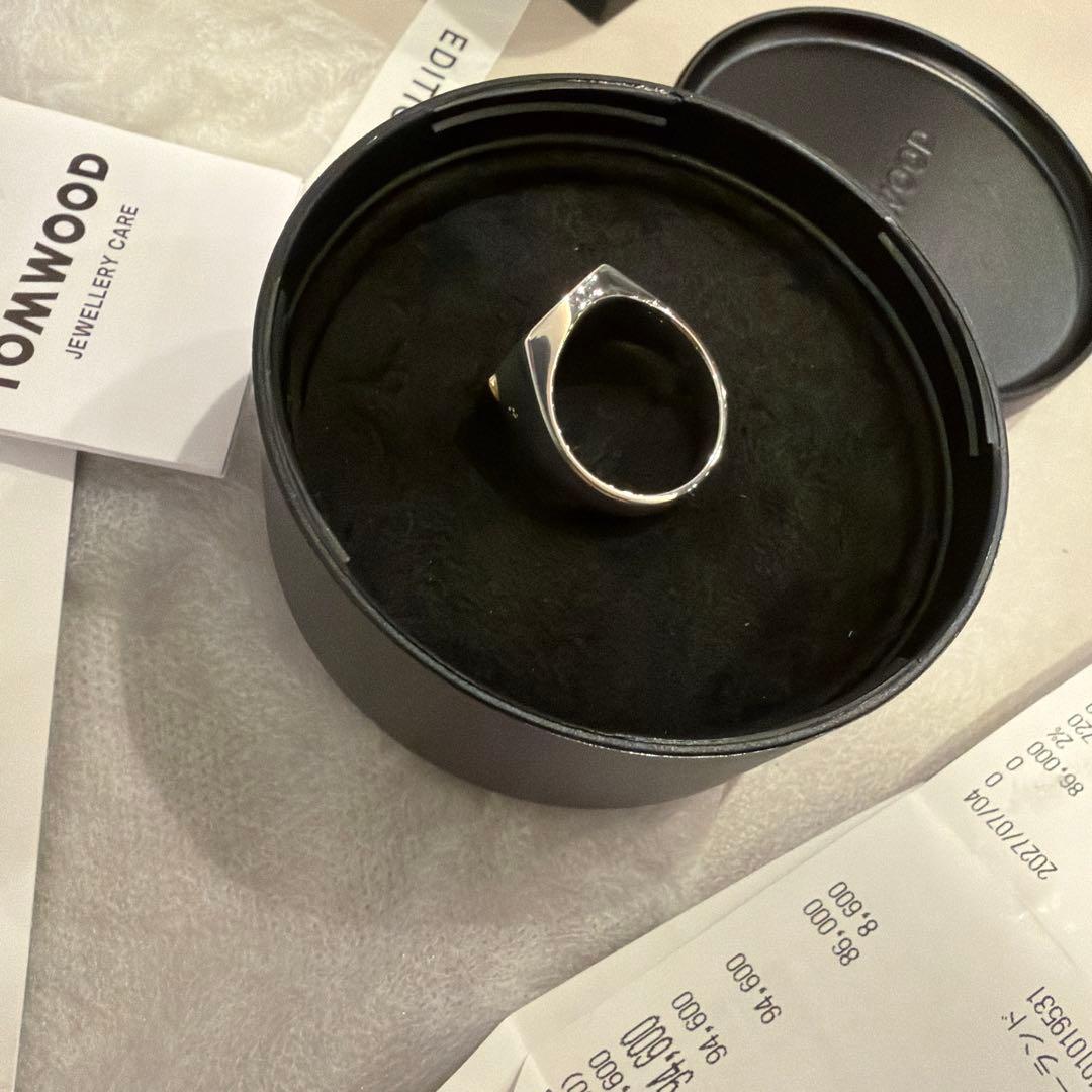 TOM WOOD MIned Ring Large Diamond サイズ60