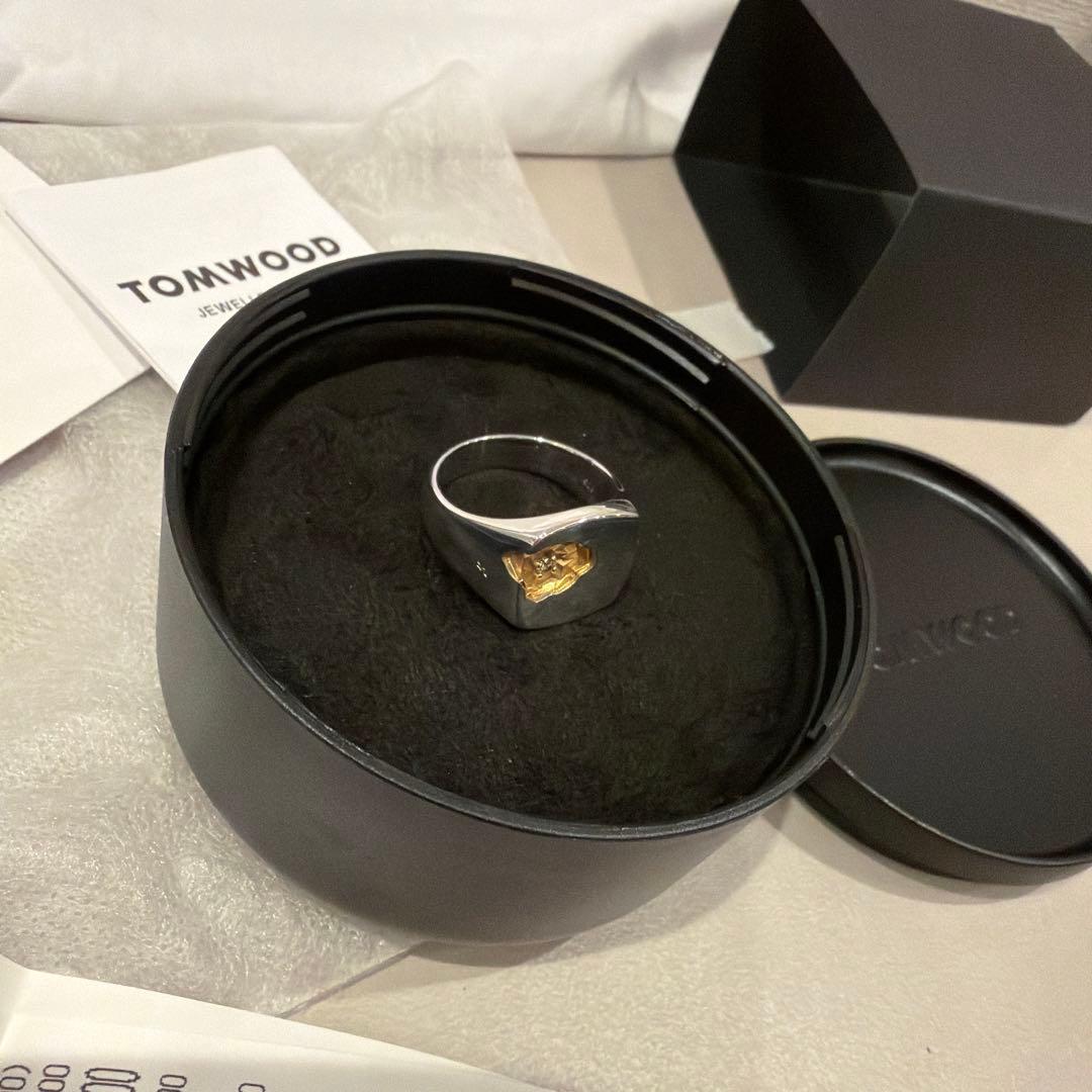 TOM WOOD MIned Ring Large Diamond サイズ60