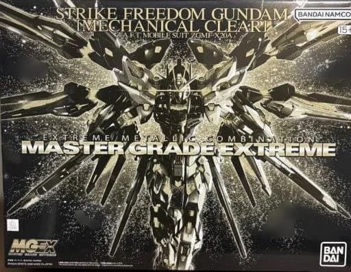 【新品】MGEX 1/100 ストライクフリーダムガンダム メカニカルクリア