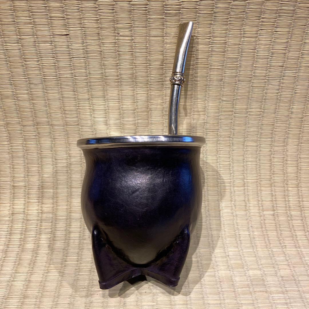 マテ壺・ボンビージャ 2点セット