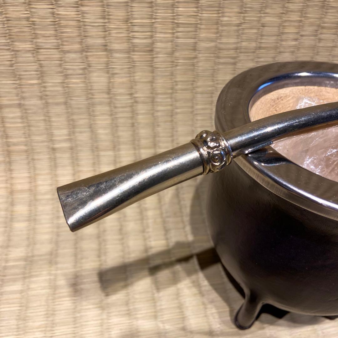 マテ壺・ボンビージャ 2点セット