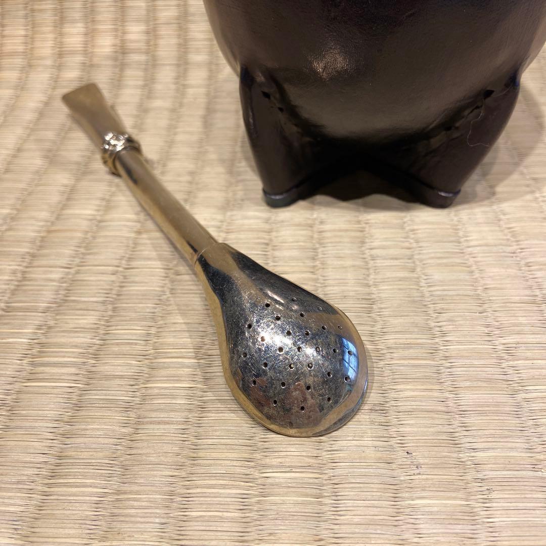 マテ壺・ボンビージャ 2点セット