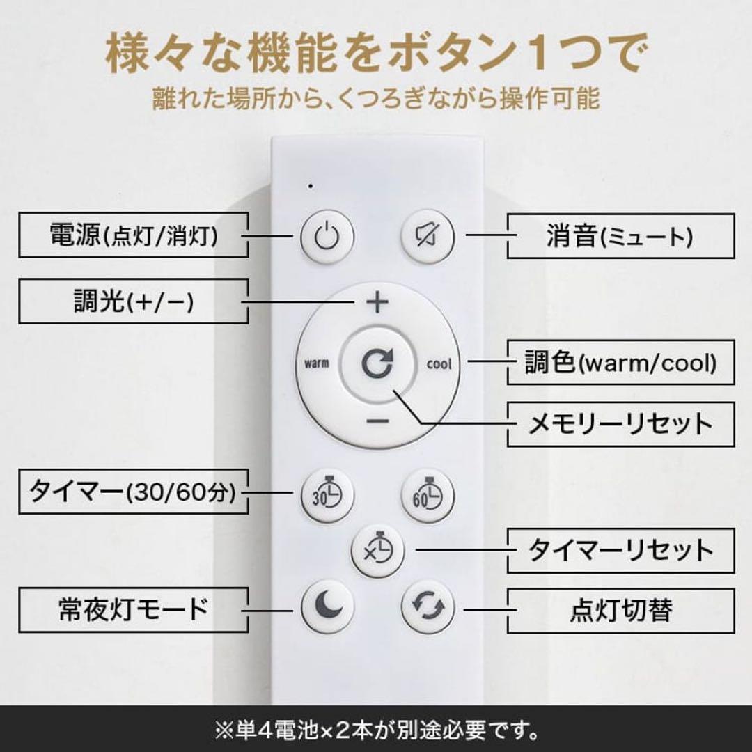円形ブラックシーリングライト