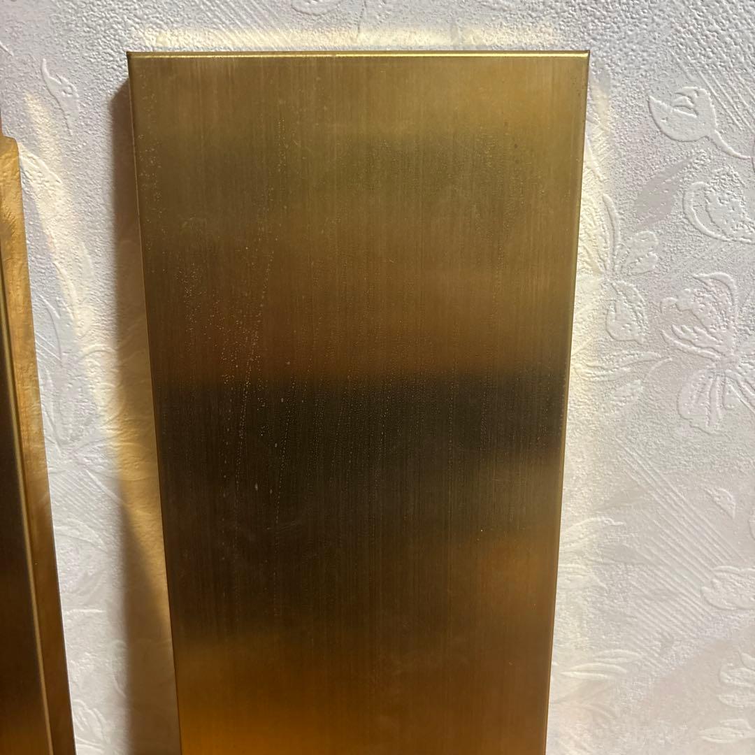 オールドマウンテン　真鍮プレート　2枚組