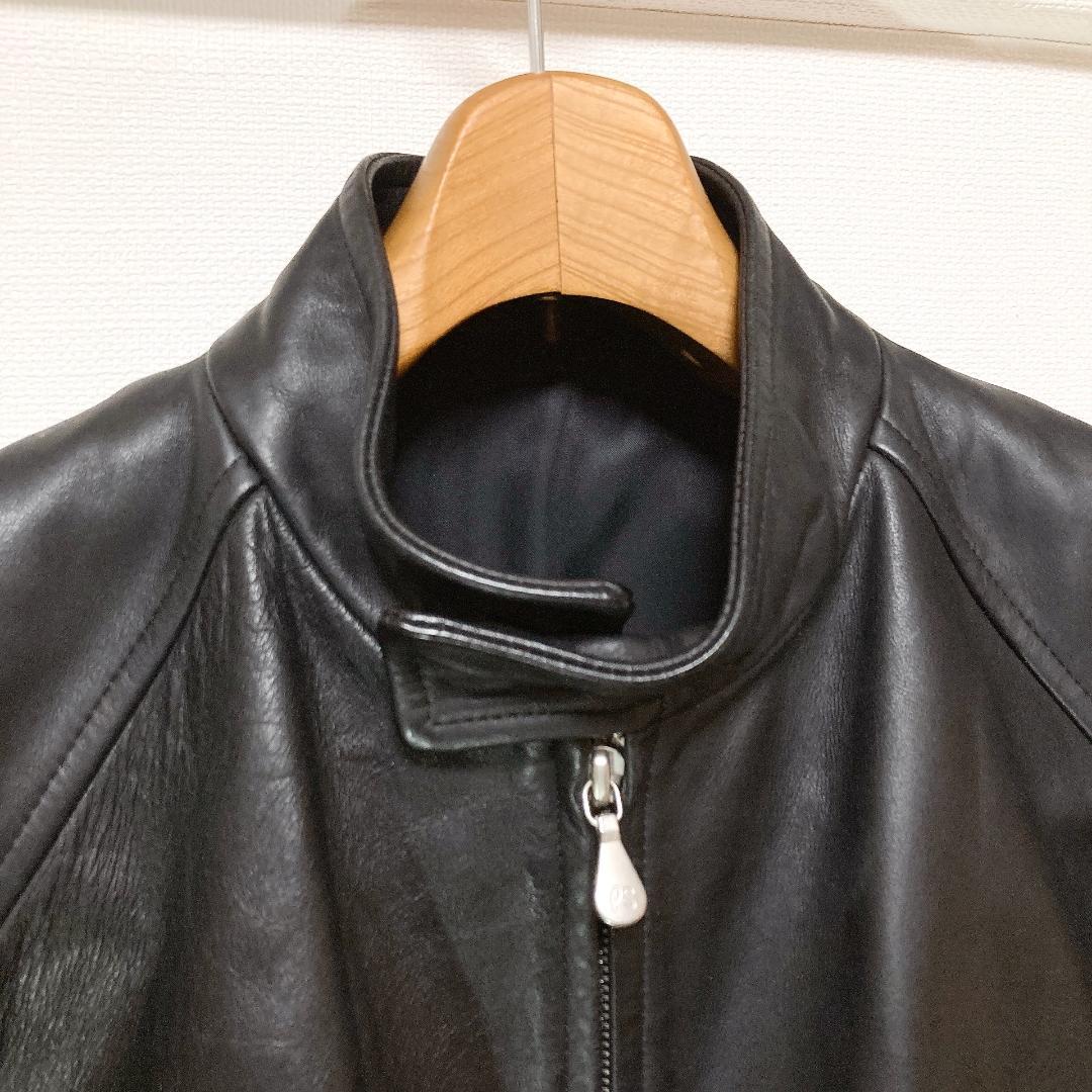 PS PAUL SMITH ライダースジャケット 馬革 ブラック L