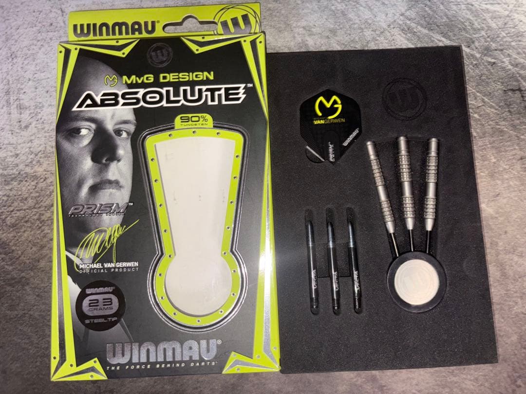 Winmau MVG Absolute ソフト&スティールセット
