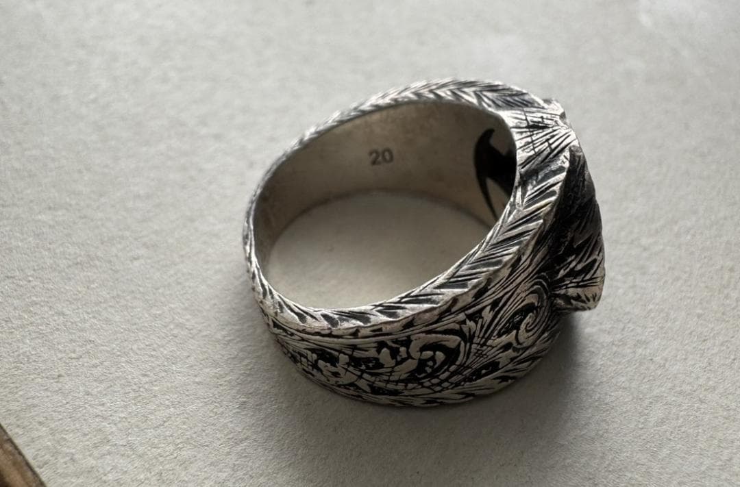 グッチ 指輪 リング アラベスク インターロッキング GG AG925