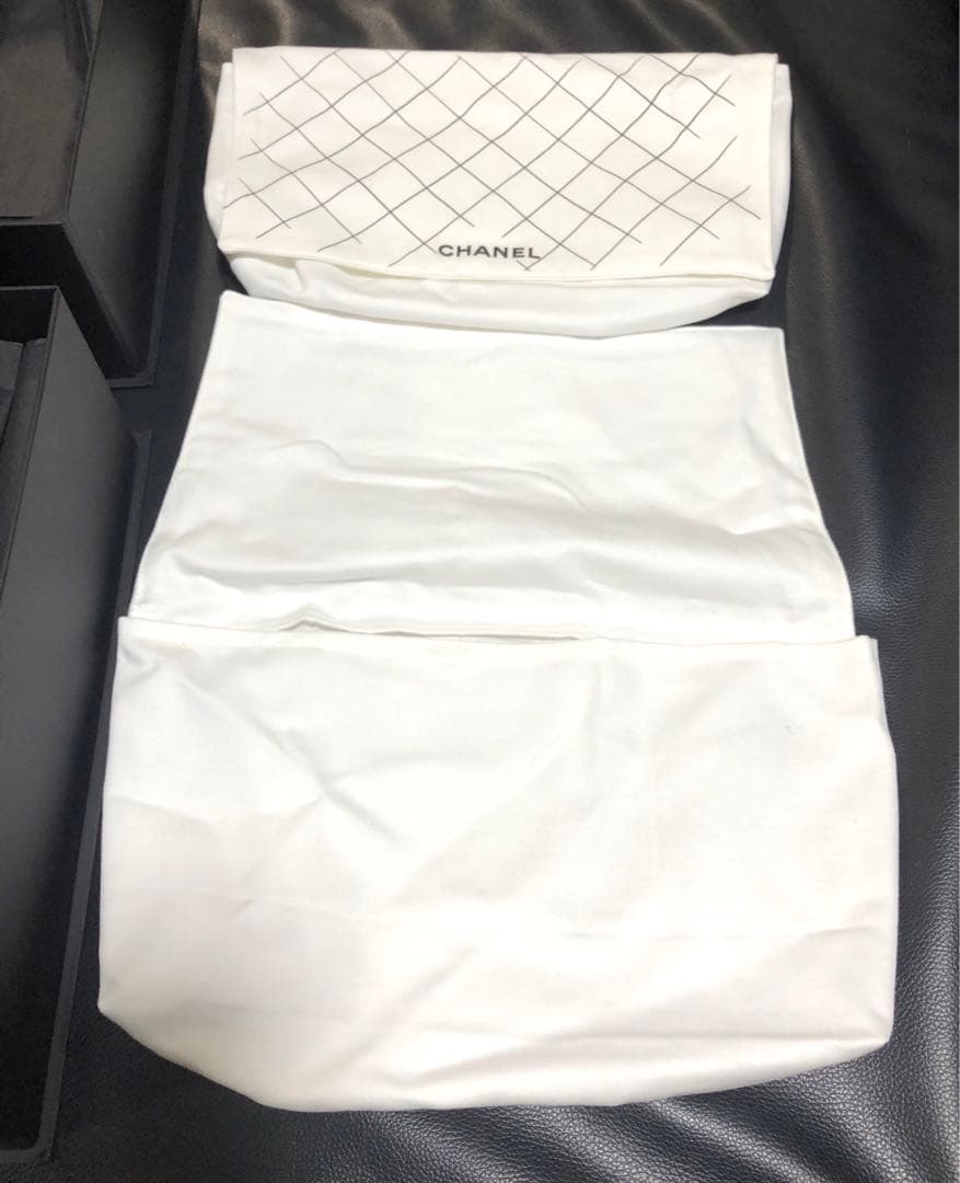 シャネル　マトラッセ　マグネット式箱　保存袋　大型バッグ空箱　スポーツ保存袋特大