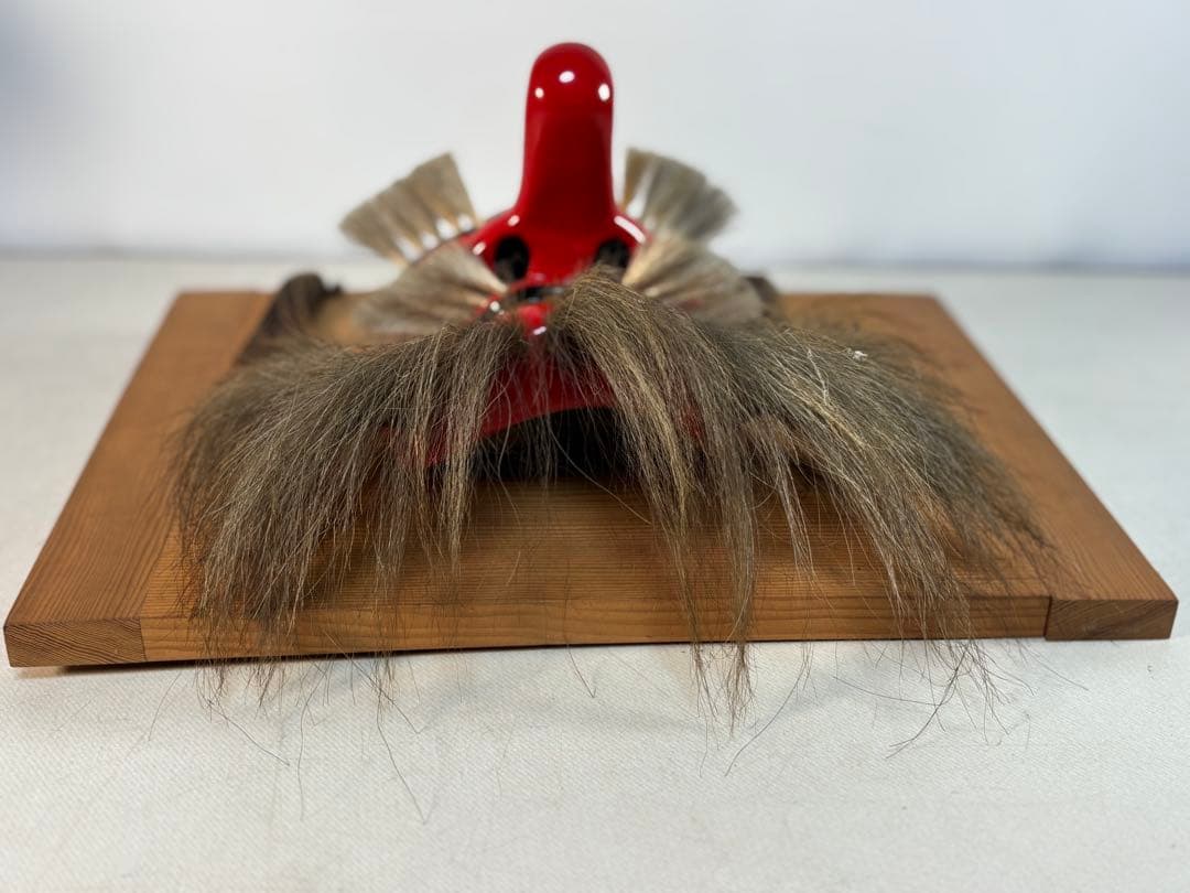 備中神楽面　猿田彦命　寛山 作　壁掛け