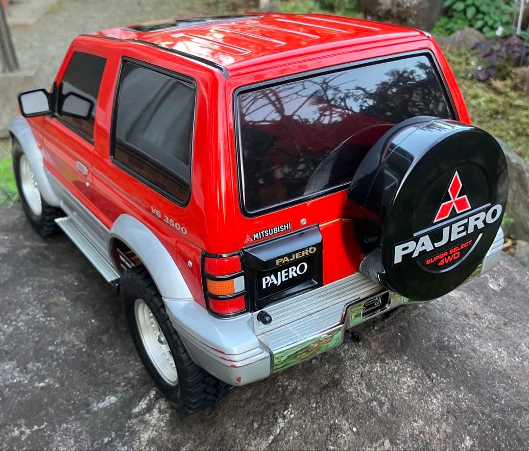 タミヤ 1/10 RC 三菱パジェロ　メタルトップワイド