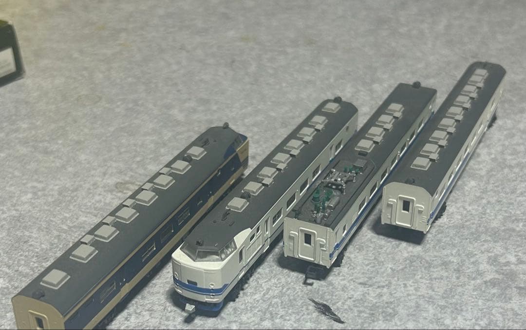 521系2次車（IRいしかわ鉄道）+おまけ419系 　　※Nゲージ