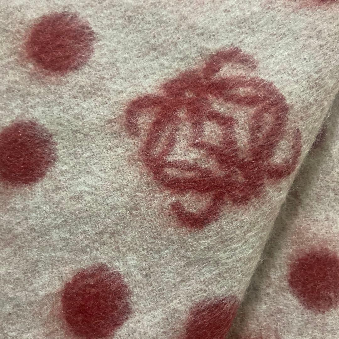 LOEWE バイカラースカーフ　マフラードット