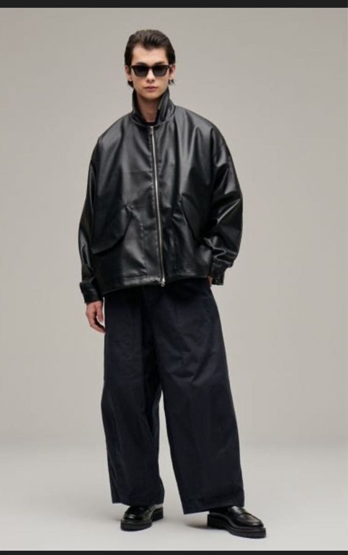 Synthetic Leather Type CWU-36 black サイズＭ