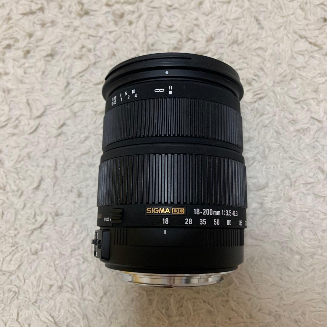 SIGMA 18-200mm f/3.5-6.3 DC ズームレンズ