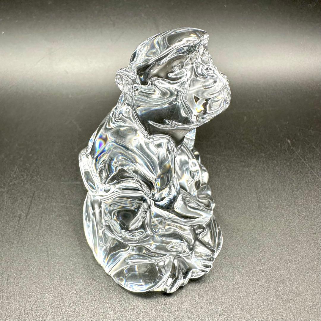 Baccarat バカラ 干支オーナメント 申 猿 美品