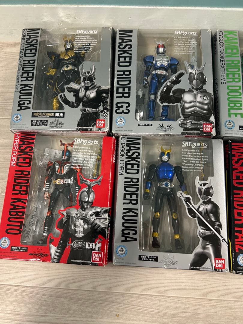 d*2様 t851 S.H. Figuarts 仮面ライダー フィギュア 8体セ