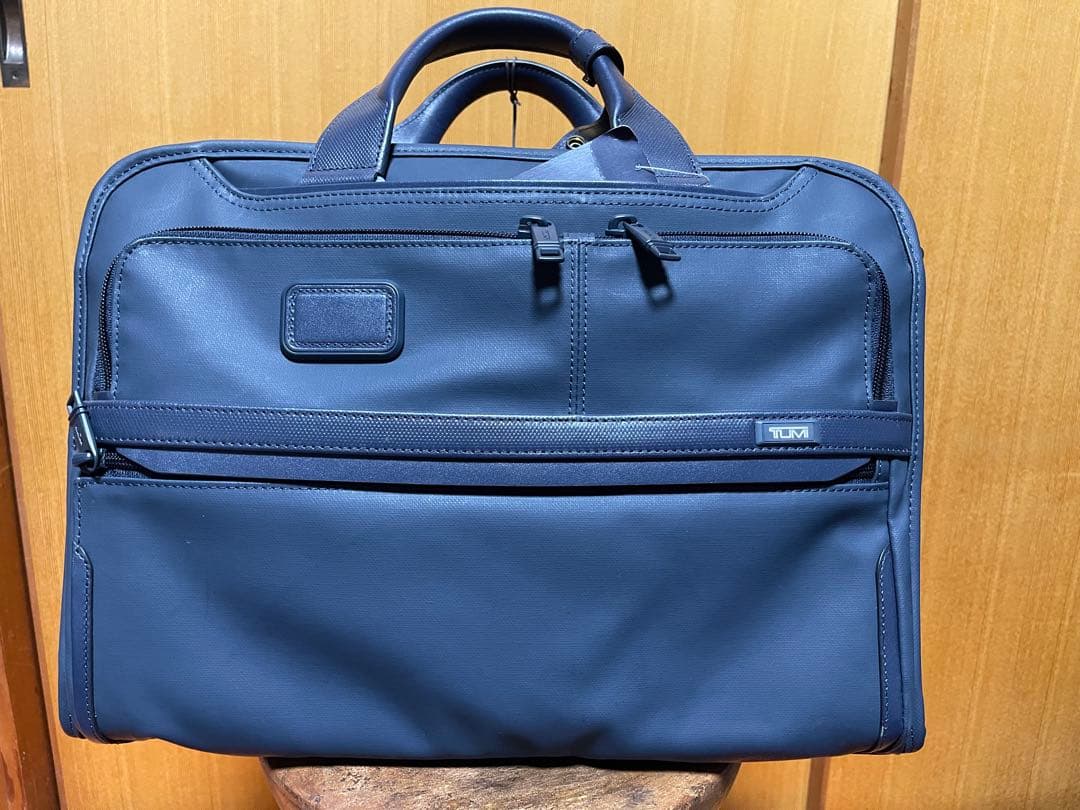 TUMI ALPHA 3 3WAY スリム ブリーフ ネイビー　ships
