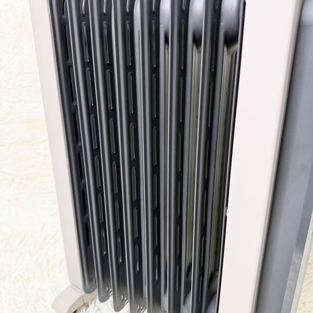 美品 DeLonghi オイルヒーター RHJ21F0812-GY グレー