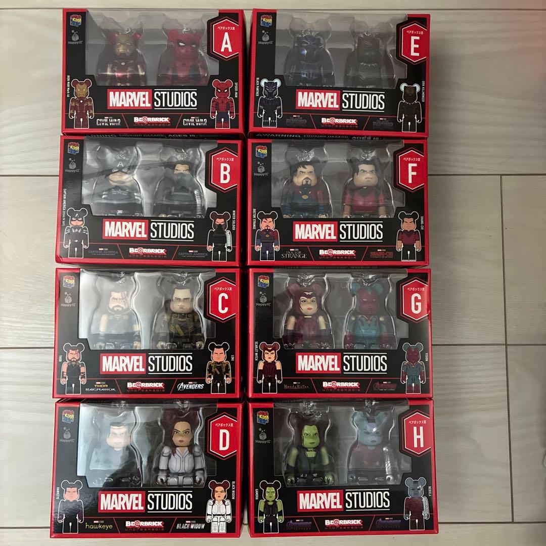 BE@RBRICK 新品　コンプリートセット　MARVELシリーズ