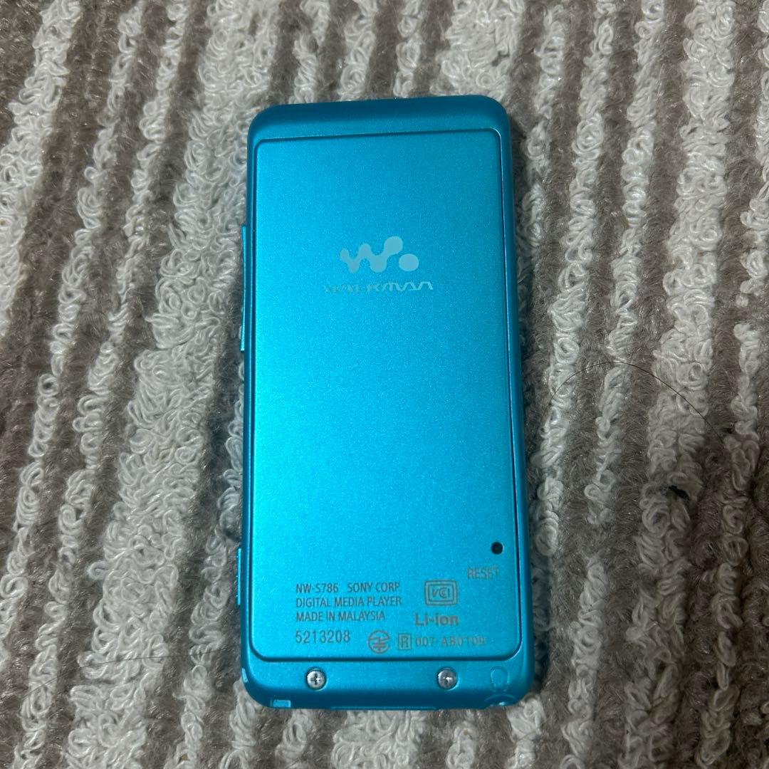 SONY NW-S786 32GB 青色 オーディオプレーヤー ウォークマン