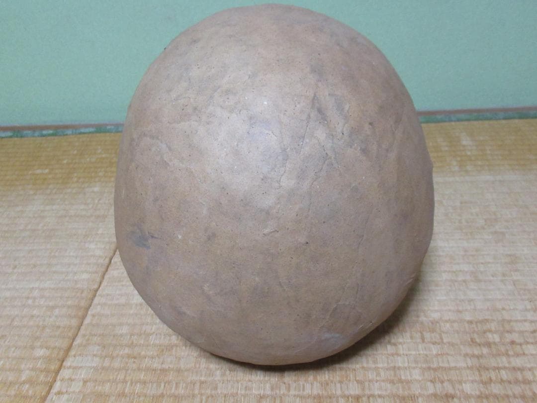 大正時代◆相州だるま/達磨 大だるま 張り子された状態 木製木型 高さ約28cm