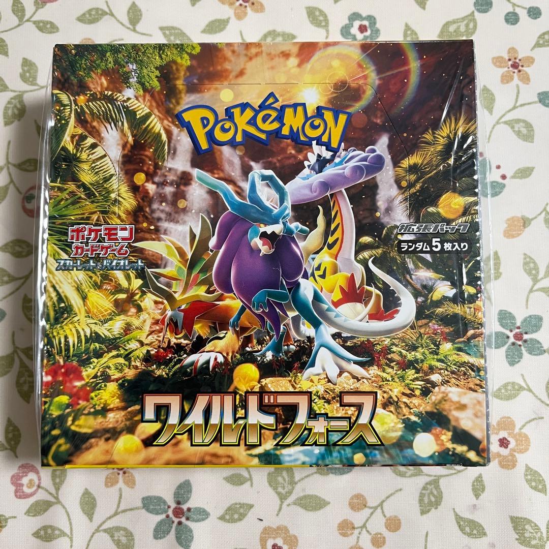 【ポケモンカード】ワイルドフォース シュリンク付き 1box【新品未開封】