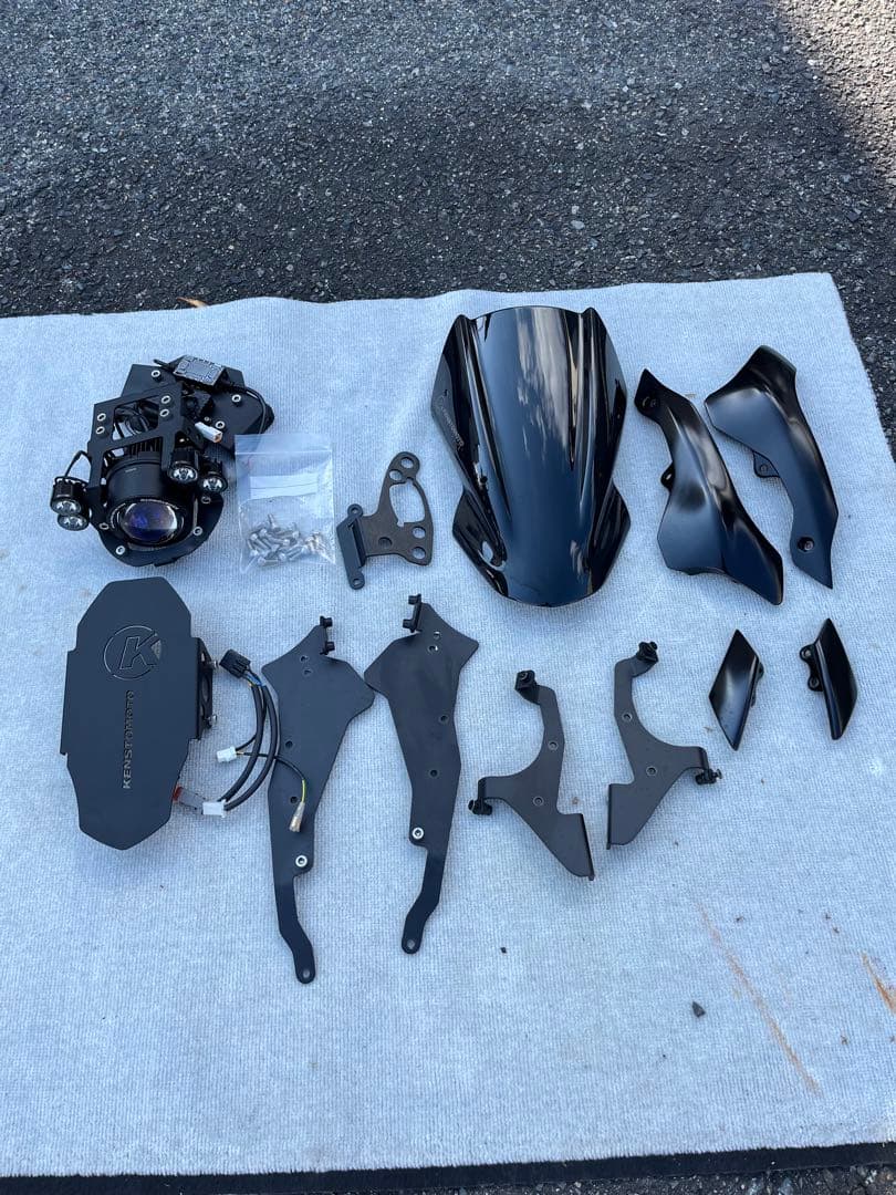 MT-09 Kenstomoto SpeedGhoul ヘッドライトカウル